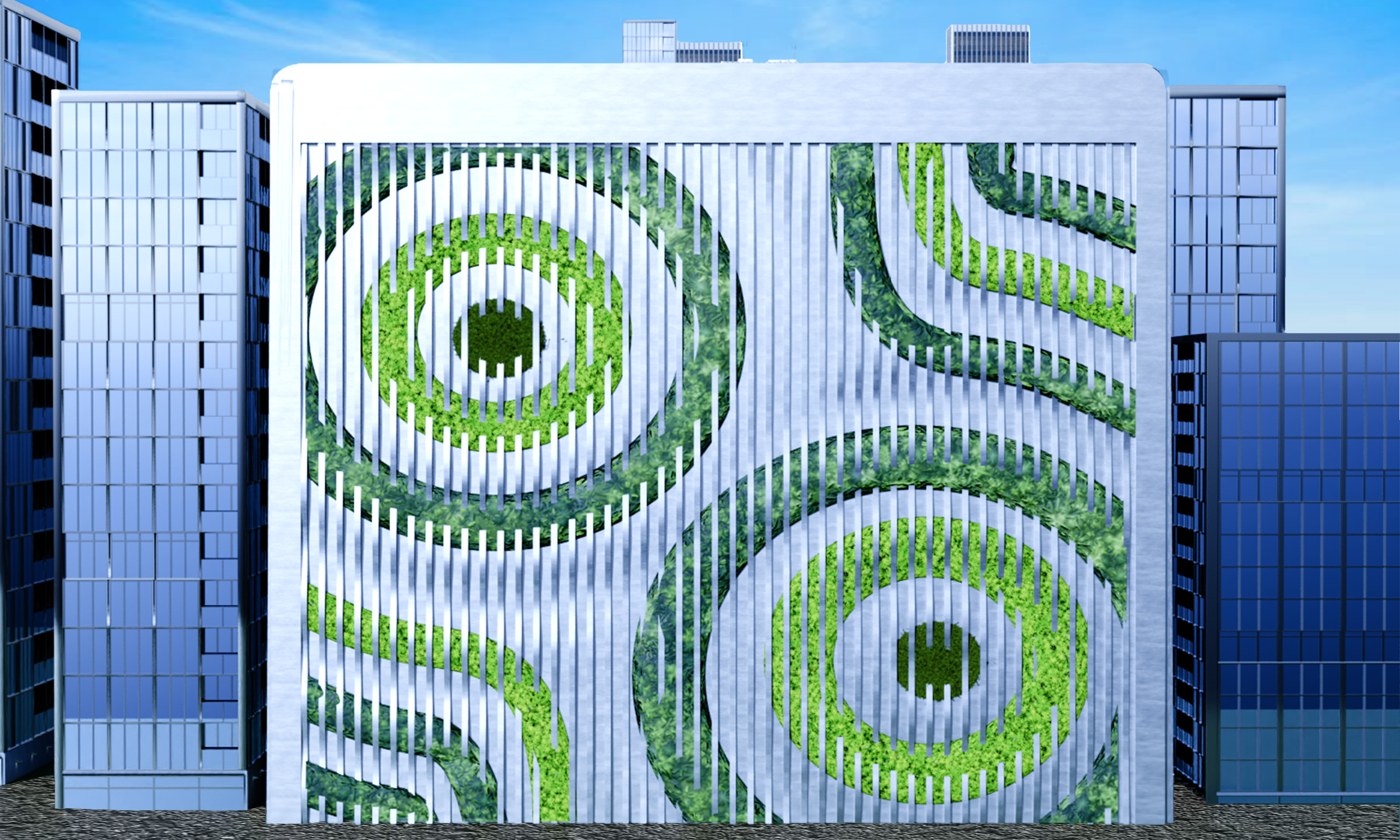 Final panel close-up rendering